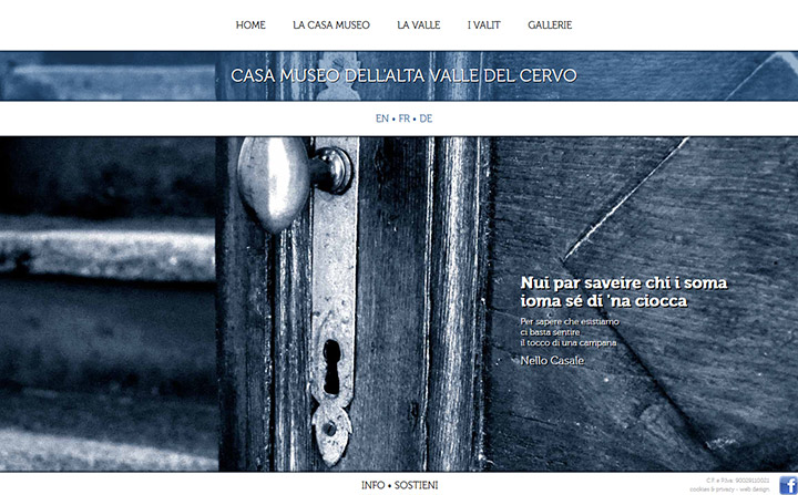 Casa Museo Alta Valle Cervo | Homepage